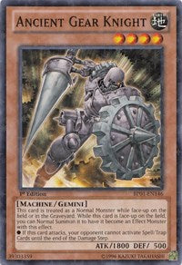 Ancient Gear Knight [BP01-EN146] Starfoil Rare | The Time Vault CA