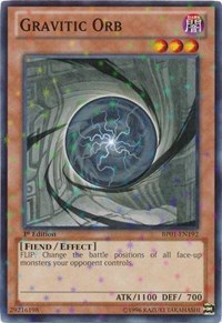 Gravitic Orb [BP01-EN192] Starfoil Rare | The Time Vault CA