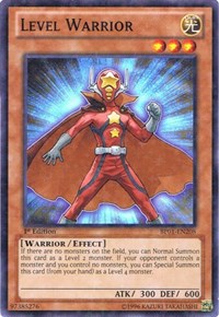 Level Warrior [BP01-EN208] Starfoil Rare | The Time Vault CA
