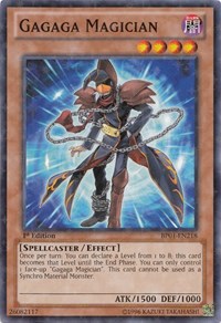 Gagaga Magician [BP01-EN218] Starfoil Rare | The Time Vault CA