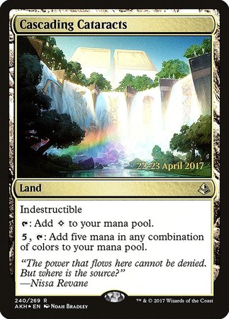 Cascading Cataracts [Amonkhet Promos] | The Time Vault CA