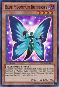 Blue Mountain Butterspy [NUMH-EN012] Super Rare | The Time Vault CA