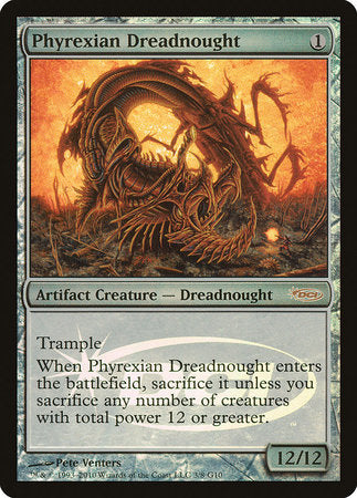 Phyrexian Dreadnought [Judge Gift Cards 2010] | The Time Vault CA