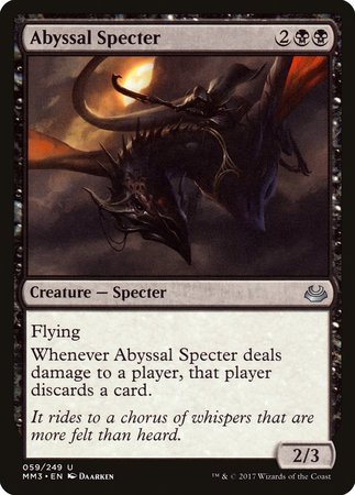 Abyssal Specter [Modern Masters 2017] | The Time Vault CA