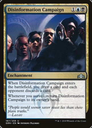 Disinformation Campaign [Guilds of Ravnica] | The Time Vault CA