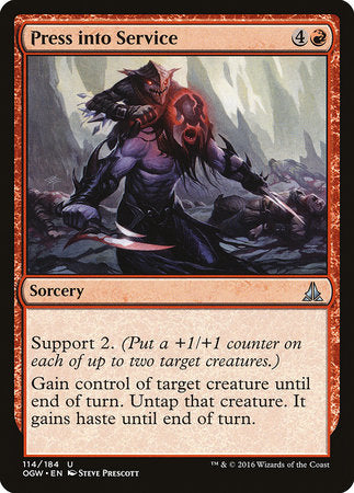 Press into Service [Oath of the Gatewatch] | The Time Vault CA