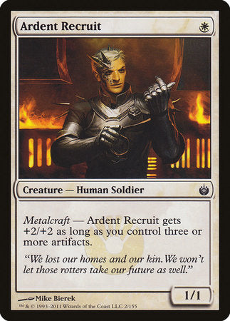 Ardent Recruit [Mirrodin Besieged] | The Time Vault CA