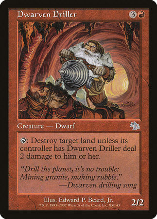 Dwarven Driller [Judgment] | The Time Vault CA