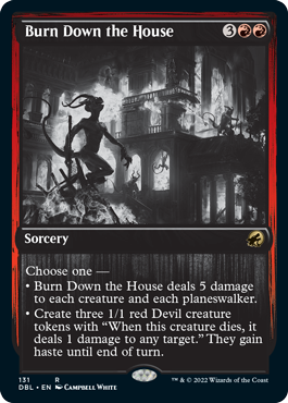 Burn Down the House [Innistrad: Double Feature] | The Time Vault CA