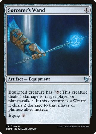 Sorcerer's Wand [Dominaria] | The Time Vault CA