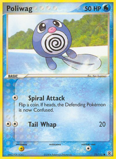 Poliwag (75/112) [EX: FireRed & LeafGreen] | The Time Vault CA