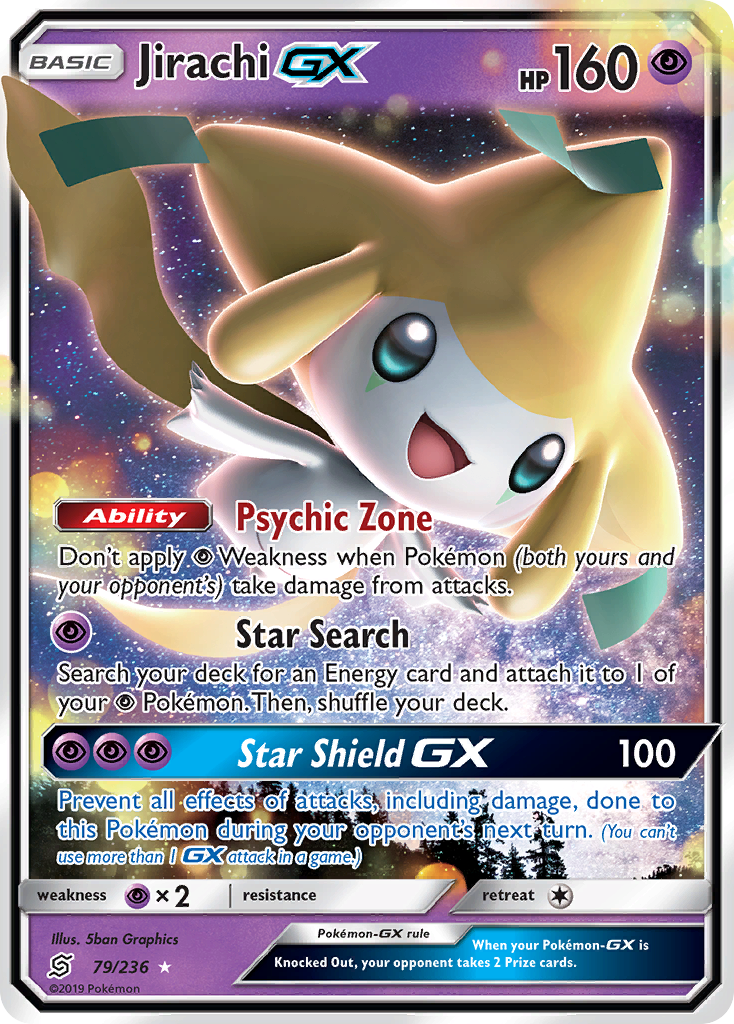 Jirachi GX (79/236) [Sun & Moon: Unified Minds] | The Time Vault CA