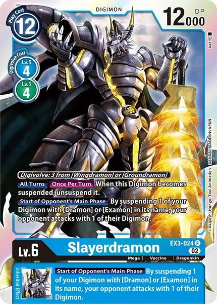 Slayerdramon [EX3-024] [Revision Pack Cards] | The Time Vault CA