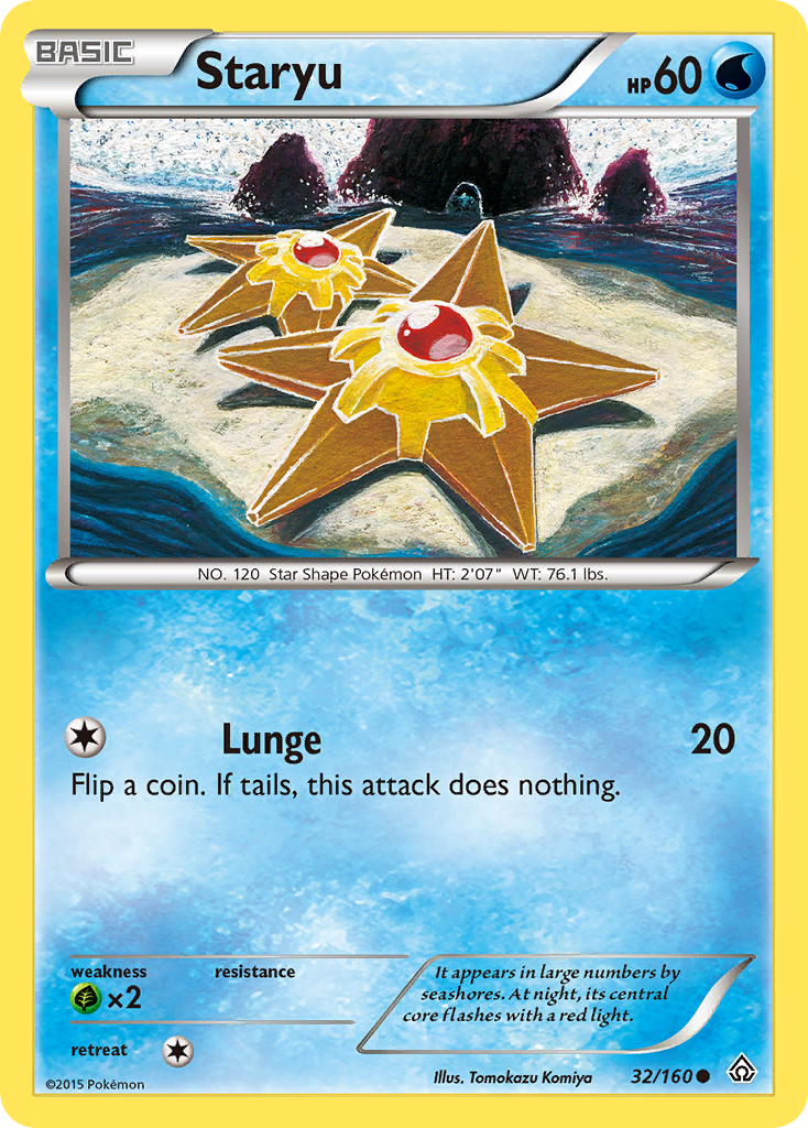 Staryu (32/160) [XY: Primal Clash] | The Time Vault CA