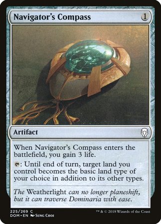 Navigator's Compass [Dominaria] | The Time Vault CA