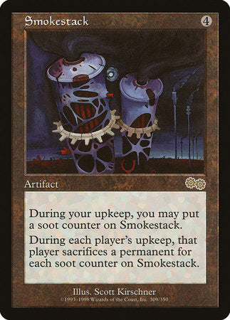 Smokestack [Urza's Saga] | The Time Vault CA