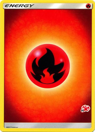 Fire Energy (Charizard Stamp #20) [Battle Academy 2020] | The Time Vault CA