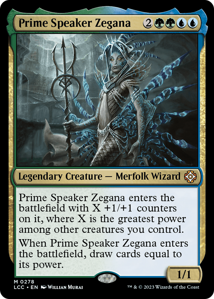 Prime Speaker Zegana [The Lost Caverns of Ixalan Commander] | The Time Vault CA