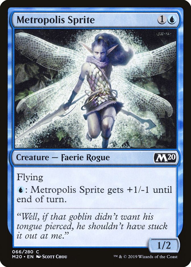 Metropolis Sprite [Core Set 2020] | The Time Vault CA