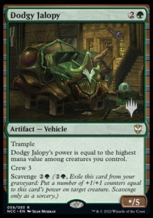 Dodgy Jalopy (Promo Pack) [Streets of New Capenna Commander Promos] | The Time Vault CA