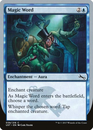 Magic Word [Unstable] | The Time Vault CA