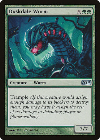 Duskdale Wurm [Magic 2011] | The Time Vault CA