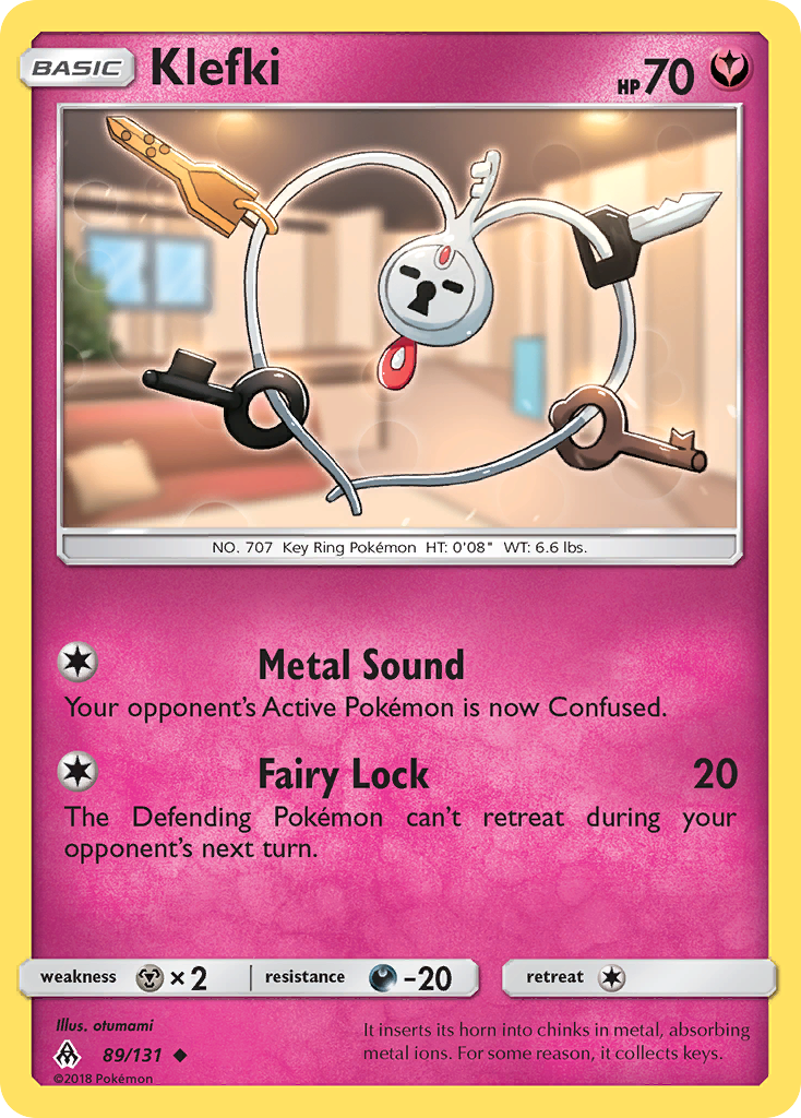 Klefki (89/131) [Sun & Moon: Forbidden Light] | The Time Vault CA