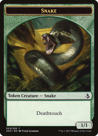 Snake Token [Amonkhet Tokens] | The Time Vault CA