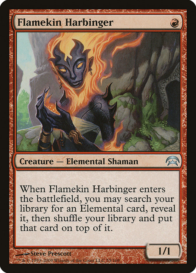 Flamekin Harbinger [Planechase] | The Time Vault CA