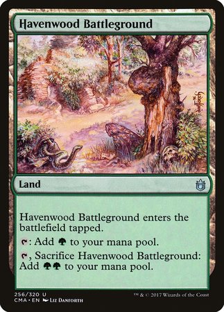 Havenwood Battleground [Commander Anthology] | The Time Vault CA