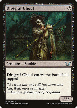 Diregraf Ghoul [Duel Decks: Blessed vs. Cursed] | The Time Vault CA