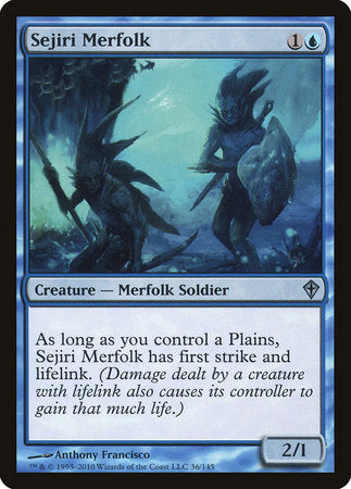 Sejiri Merfolk [Worldwake] | The Time Vault CA