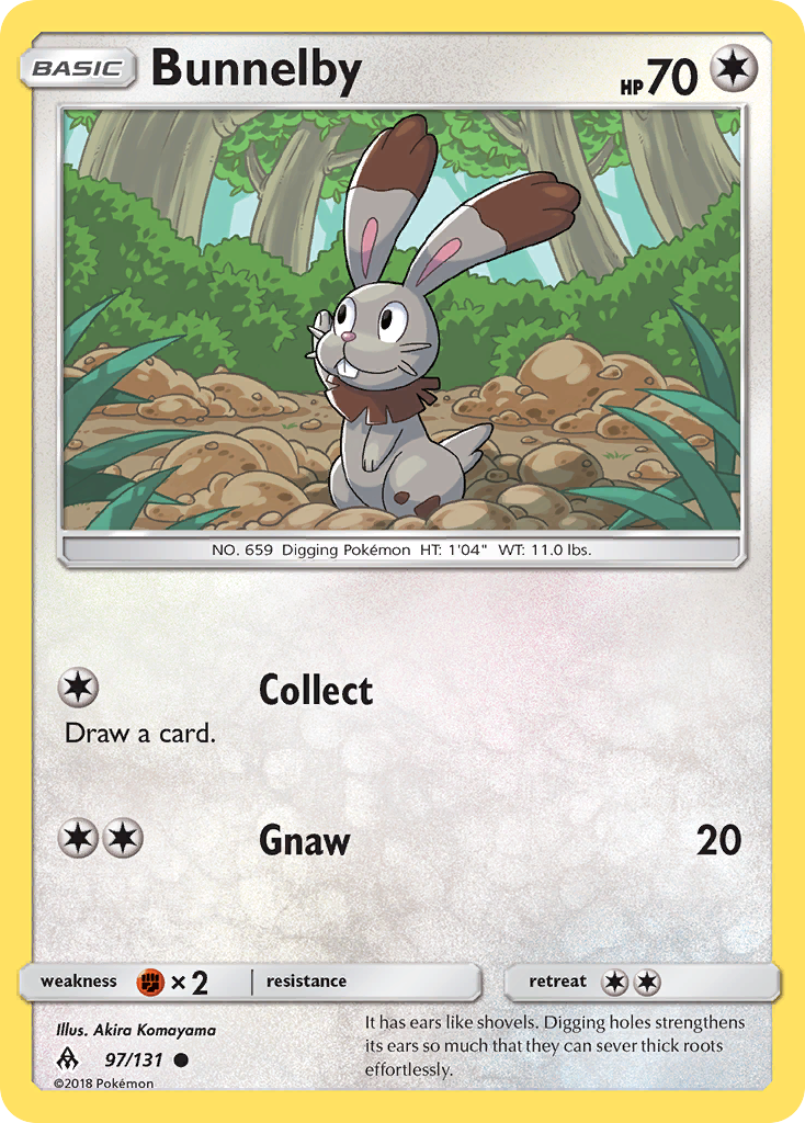 Bunnelby (97/131) [Sun & Moon: Forbidden Light] | The Time Vault CA