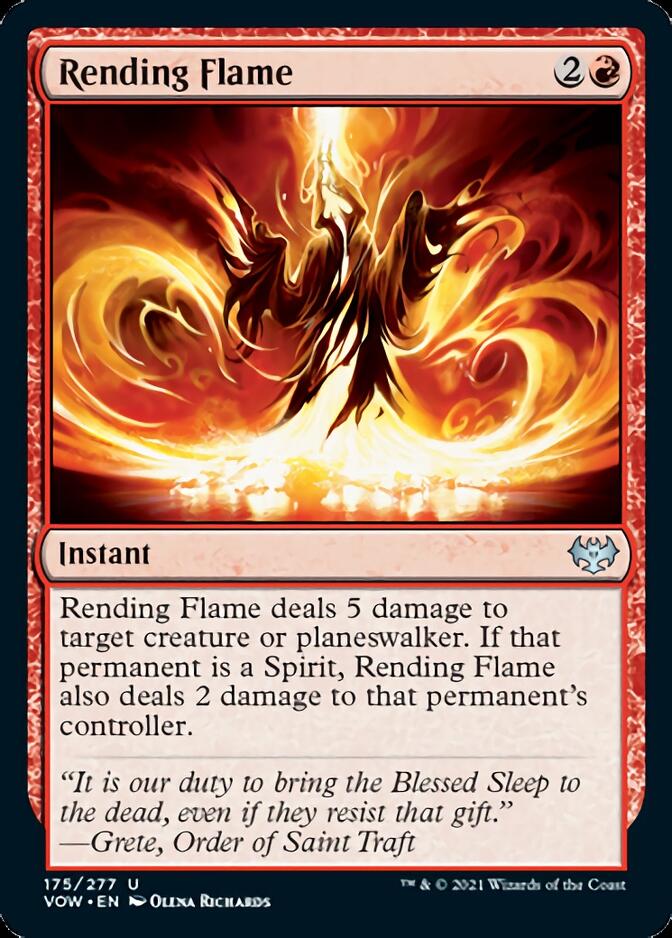 Rending Flame [Innistrad: Crimson Vow] | The Time Vault CA