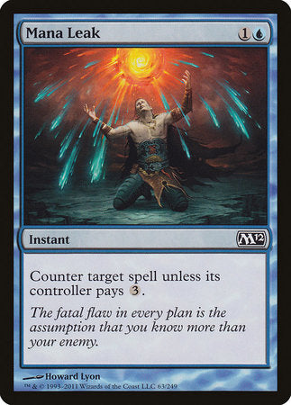 Mana Leak [Magic 2012] | The Time Vault CA