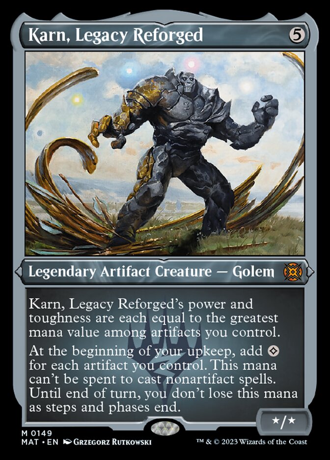 Karn, Legacy Reforged (Foil Etched) [March of the Machine: The Aftermath] | The Time Vault CA