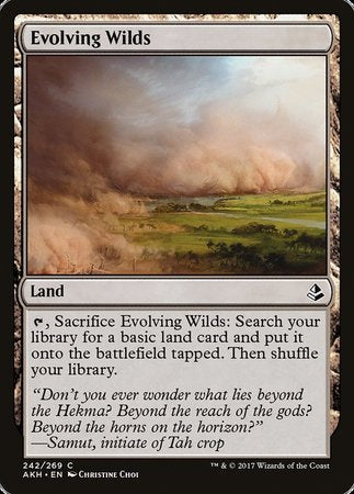 Evolving Wilds [Amonkhet] | The Time Vault CA