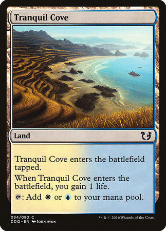 Tranquil Cove [Duel Decks: Blessed vs. Cursed] | The Time Vault CA