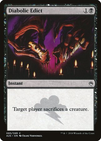 Diabolic Edict [Masters 25] | The Time Vault CA