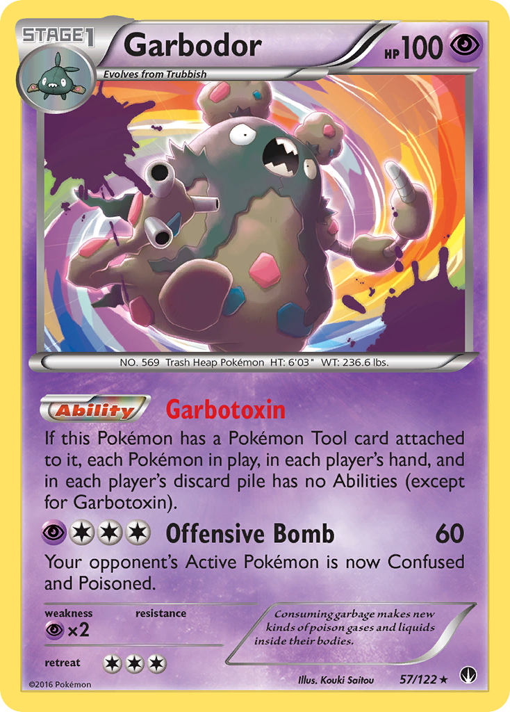 Garbodor (57/122) [XY: BREAKpoint] | The Time Vault CA