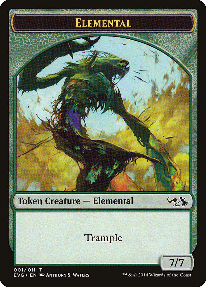 Elemental Token (Elves vs. Goblins) [Duel Decks Anthology Tokens] | The Time Vault CA