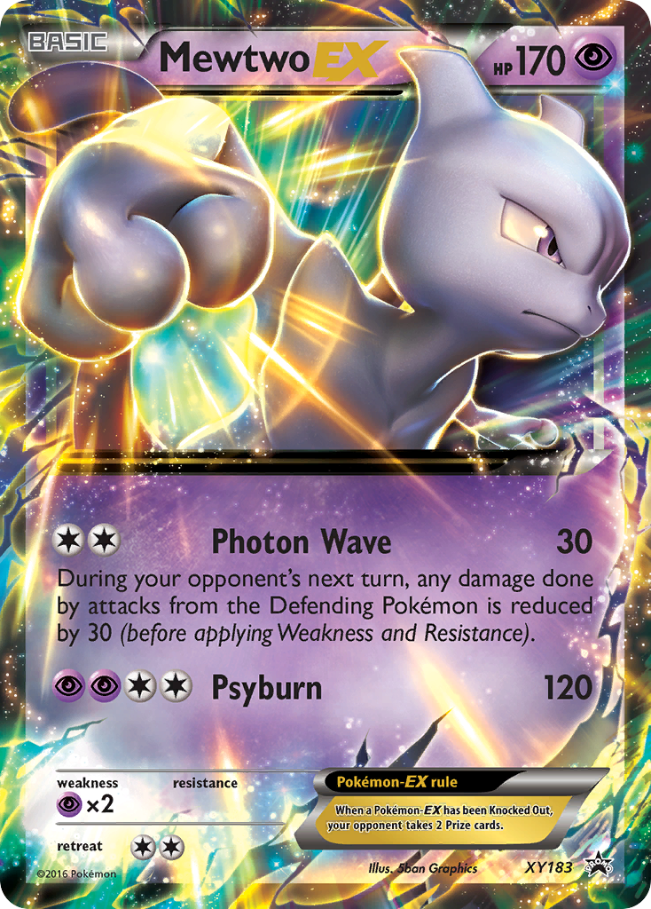 Mewtwo EX (XY183) [XY: Black Star Promos] | The Time Vault CA