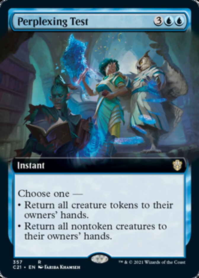 Perplexing Test (Extended) [Commander 2021] | The Time Vault CA