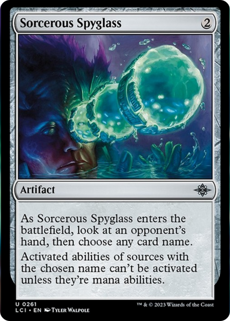 Sorcerous Spyglass [The Lost Caverns of Ixalan] | The Time Vault CA