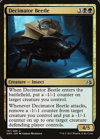 Decimator Beetle [Amonkhet] | The Time Vault CA