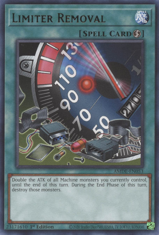Limiter Removal [AMDE-EN053] Rare | The Time Vault CA