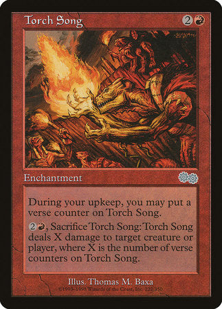 Torch Song [Urza's Saga] | The Time Vault CA