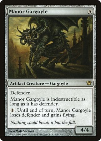 Manor Gargoyle [Innistrad] | The Time Vault CA
