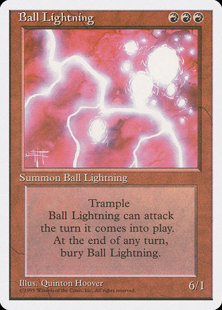 Ball Lightning [Fourth Edition] | The Time Vault CA