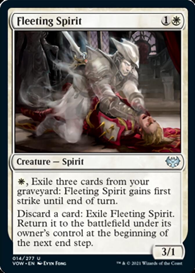 Fleeting Spirit [Innistrad: Crimson Vow] | The Time Vault CA